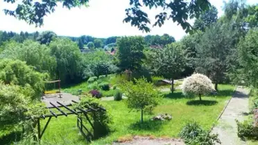 Penzion Vyhlídka - pohled ze zahrady